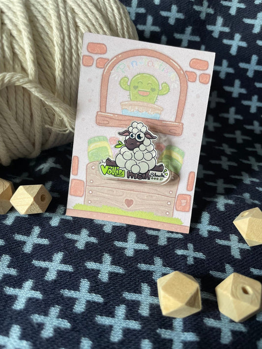 VölligMähSchnuckePin