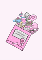 Valentins Pack 16 digitale Sticker Liebe GoodNotes Valentinstag